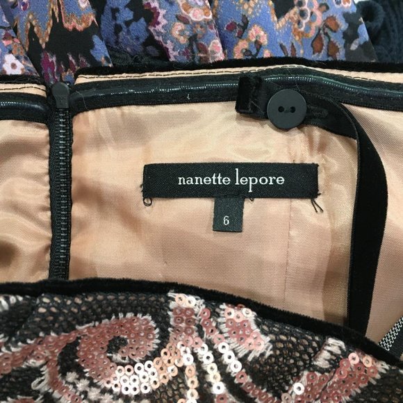 Nanette Lepore Woman Dress Casual Size 6 Muticolor gi - Picture 7 of 8